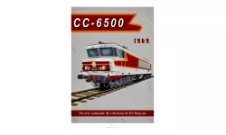 Poster CC 6500 - 1969 - SNCF - A2 42.0 x 59.4 cm