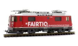 Locomotive publicitaire 'FAIRTIQ' Ge 4/4 II 628 du RhB