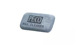 Rail cleaning rubber