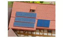 Pack de 11 panneaux solaires miniatures Faller 272916 - N 1/160