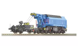 Grue Ferroviaire EDK 750 Roco 73038 Pivotante Numérique - HO : 1/87 - CSD - EP IV