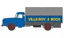 Blue Willeme truck with grey tarpaulin "VILLEROY