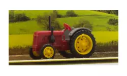 Tractor "Famulus" red and grey Busch 211006711 - N : 1/160 - EP V