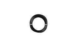 Câble flexible noir pour décodeur Brawa 32408 - 10 m de long - 0.05 mm² diamètre