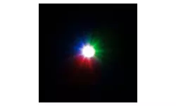 5 Self-flashing LEDs, RGB (alternating)