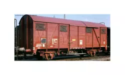 Wagon couvert Gs "Europ" Brawa 50110 - HO : 1/87 - SNCF - EP IV