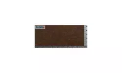 Decorative plate Redutex 087LD123 - HO : 1/87 - Plain brown brick