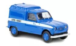 Fourgonnette Renault 4, Alpine Renault bleu SAI 2456 BREKINA 14758 - HO : 1/87 -