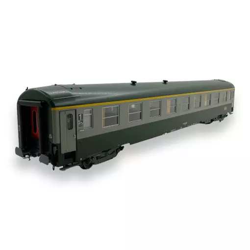 Voiture voyageur UIC A9 Vert/Gris - REE MODELES VB305 - SNCF - HO 1/87 - EP VI