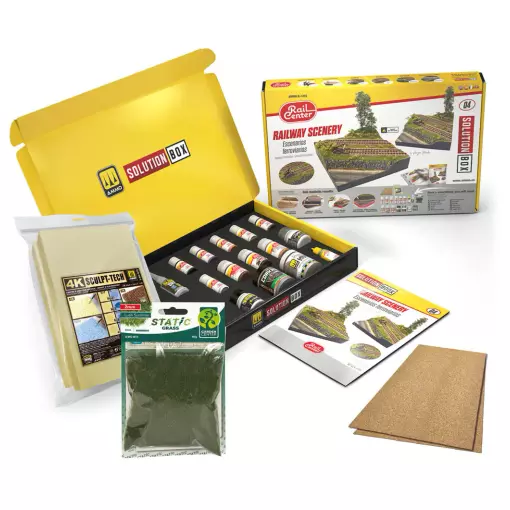 Boîte à solutions « Paysage ferroviaire » - Ammo 4601203 - Échelle universelle