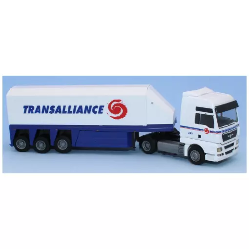 Semi-remorque MAN TGX XXL / "Transalliance" - AWM 74224 - HO 1/87