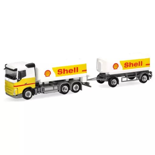 Camion-citerne Volvo FH FD 2020 Shell - Herpa 316071 - HO 1/87