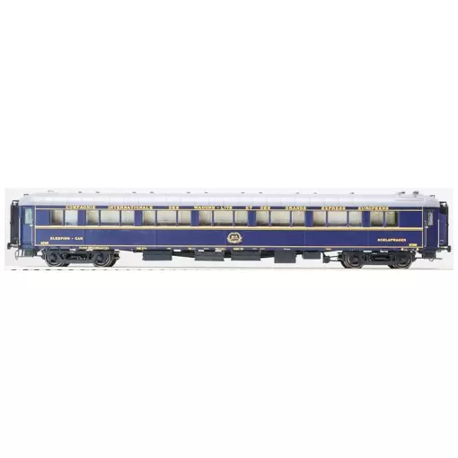 Voiture voyageur CIWL WL Zo livrée bleu 1956 avec monogramme n° 2725