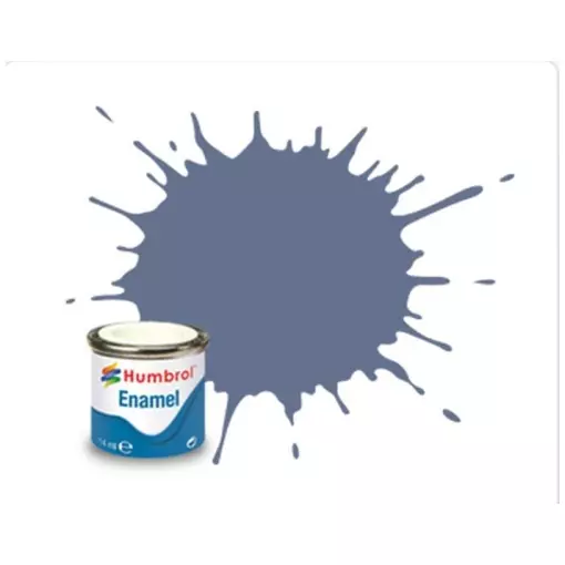 Peinture cellulosique couleur Bleu R.A.F Mat N°96 - Humbrol AA1064 - 14 mL