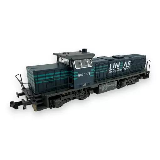 Locomotive diesel G 1206 LINEAS - Piko 40482 - N 1/160 - Ep VI - Analogique - 2R