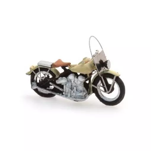 Moto Américaine Liberator - Ivoire - Artitec 38704IY - HO : 1/87 