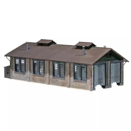 Locomotive shed, 2 places - FALLER 120165 - HO 1/87