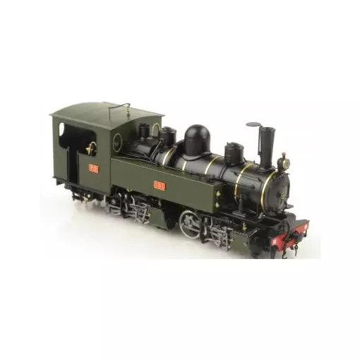 Dampflokomotive Mallet 020-020 Reine Berthe LEMATEC HOM205.6D - HOm 1/87 YStC