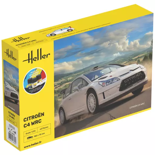 Starter Kit Citroën C4 WRC - Heller 56756 - 1/24 