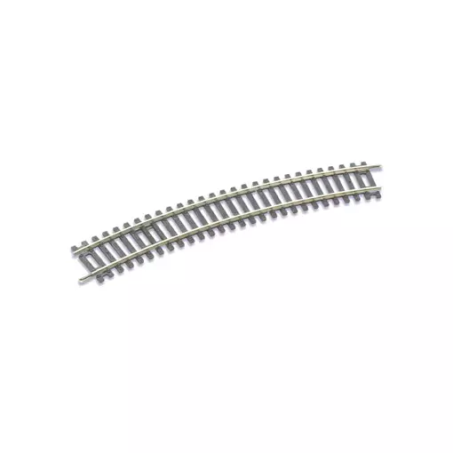 Curved track, radius 505 mm 22.5° Peco ST230 - HO : 1/87 - Code 100