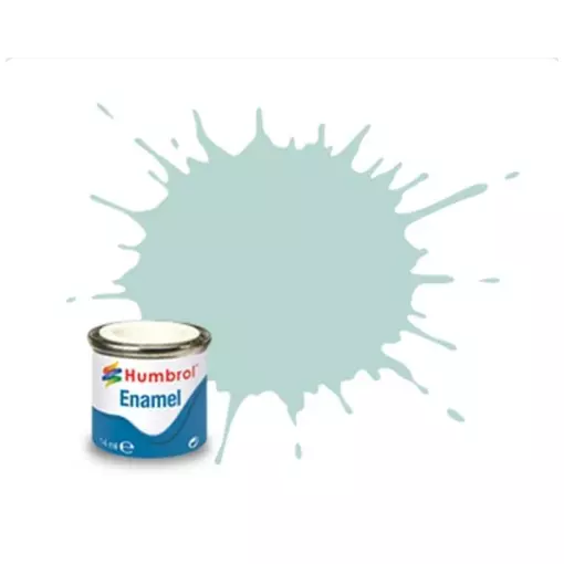 Peinture cellulosique couleur Bleu Avion Mat N°65 - Humbrol AA0727 - 14 mL