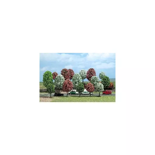 16 flowering trees, 7-12.5 cm