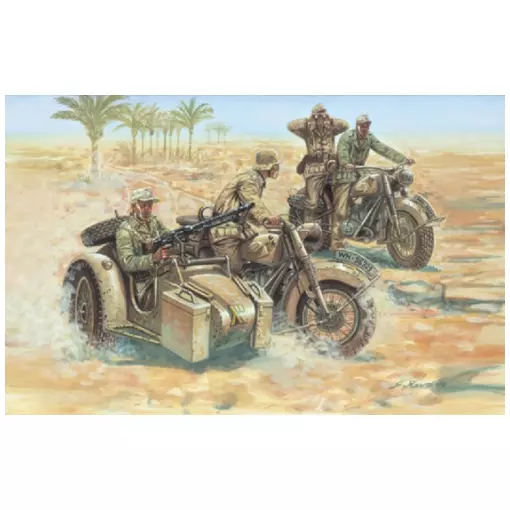 German motorbikes 2nd GM - ITALERI 6121 - 1/72