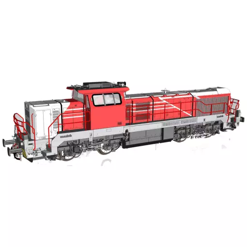 Locomotive Diesel DE 18 - Piko 52367 - HO 1/87 - CFL - EP VI - 2R - Analogique