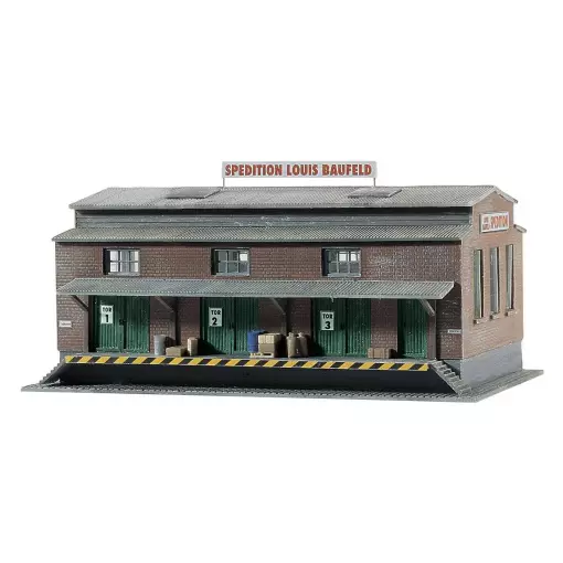 Hall à marchandises Piko 60015 - Louis construcción campo - 150 x 98 x 66 mm - N 1/160