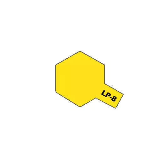 Jaune Pur LP8 - Tamiya 82108 - 10ml