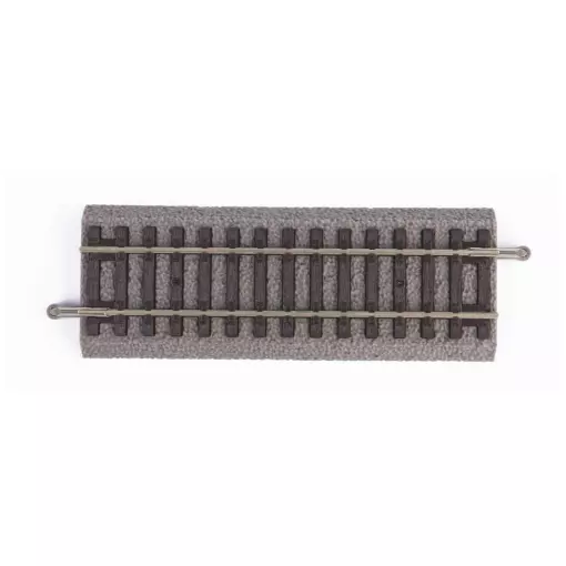 Straight A-Track Ballasted G115 - 115 mm PIKO 55403 - HO 1/87 - Code 100