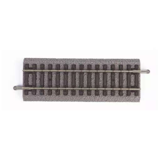 Rail droit A-Track Ballasté G115 - 115 mm PIKO 55403 - HO 1/87 - Code 100