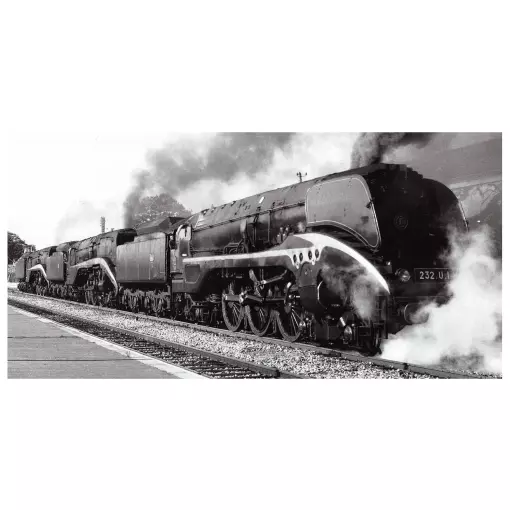 Locomotive à vapeur 232-R - Ree Modèles 232R01SAC - HO 1/87 - SNCF - Ep III - Digital sound fumigène - 3R