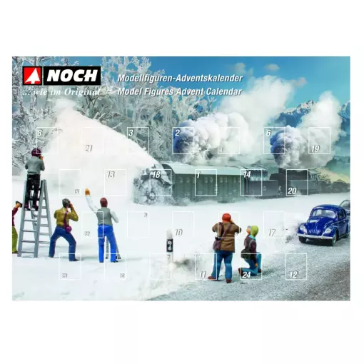 Calendrier de l'Avent Figurines 2025 - Noch 44998 - 1/220 Z