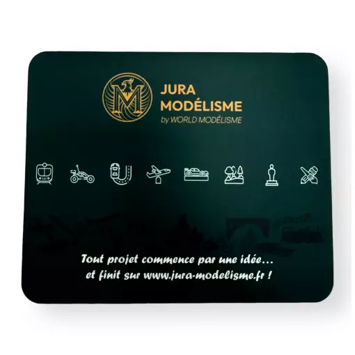 Tapis de souris Jura Modélisme by World Modélisme