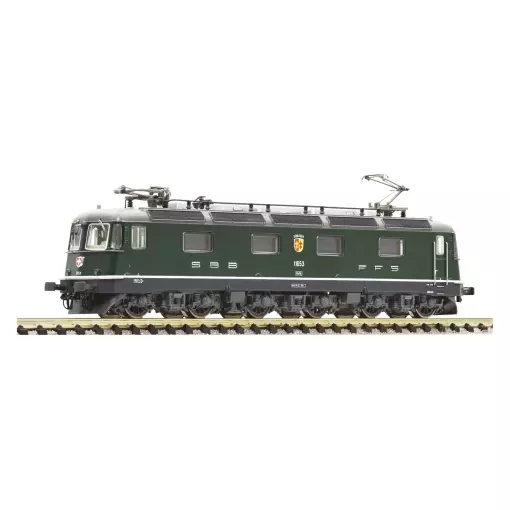 Electric locomotive Re 6/6 FLEISCHMANN 734120 - CFF - N 1:160 - EP IV