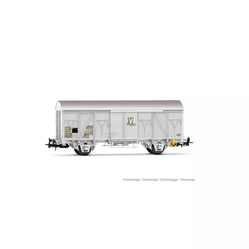 Wagon couvert type Us (ex G4) "V" - JOUEF HJ6311 - SNCF - HO 1/87 - EP. IV - 2R