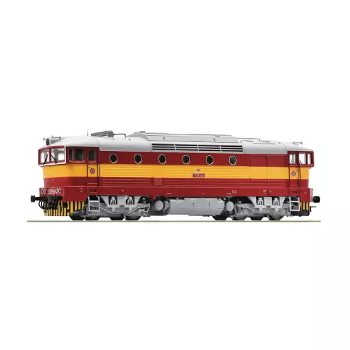 Locomotive diesel T478 3208 Roco 70024 - HO : 1/87 - CSD - EP IV - digital sound 