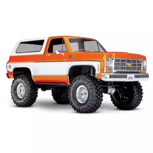 TRX-4 Chevrolet Blazer 1979 Clipless RTR - Traxxas 82276-4-ORNG - 1/10