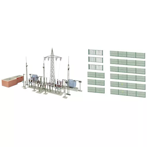 Electrical station KIBRI 39840 - HO 1/87 - 530 x 330 x 250 mm - industrial zones