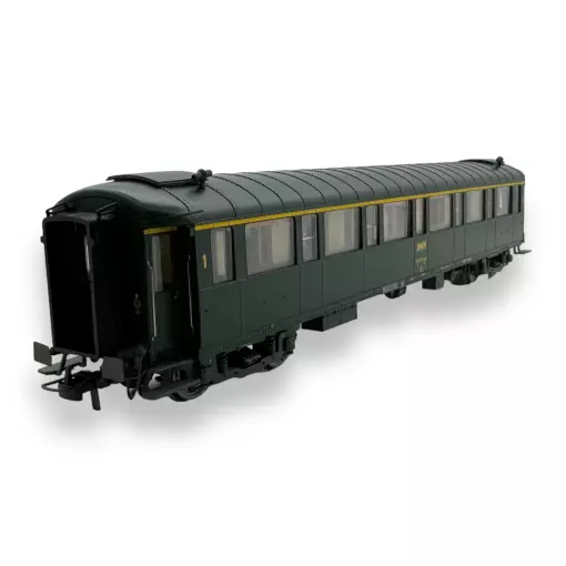 Voiture Voyageur A7 Ex-PLM vert serie 2 REE MODELES VB429 SNCF - HO 1/87 - EP IV