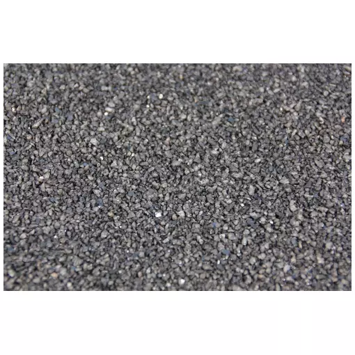 Ballast chemin de fer de 1 à 02 mm, noir