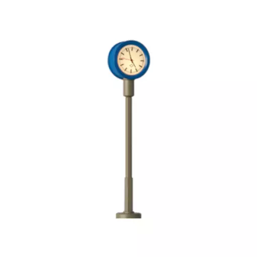 Railway station clock Brawa 84153 - HO 1/87 - LED - height 50 mm