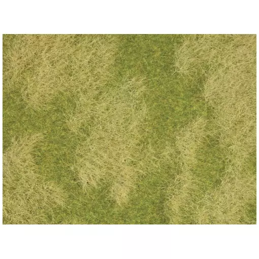 set of 2 "natural meadow" mats Natur+ NOCH 07472 - HO 1/87 - 250 x 250 mm