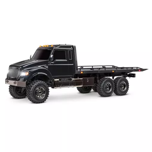 Camion à plateau TRX-6 Ultimate RC Hauler 6x6 RTR avec treuil - Traxxas 88086-84-BLK - 1/10