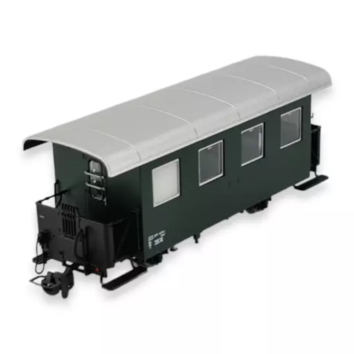 Wagon "Spanten" vert à voie étroite ROCO 34102 OBB HOe 1/87 EpIV