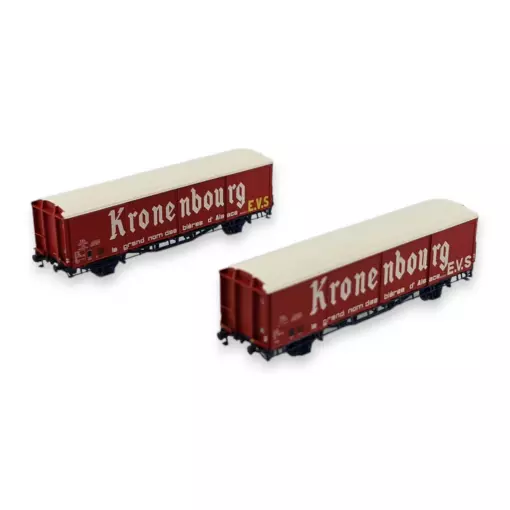 Set wagons de marchandises Trains160 16036 - N 1/160 - SNCF