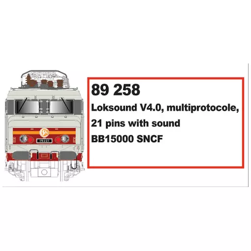 Décodeur digital sound type BB 7000 et BB 15000 - LS Models 89258 - HO 1/87