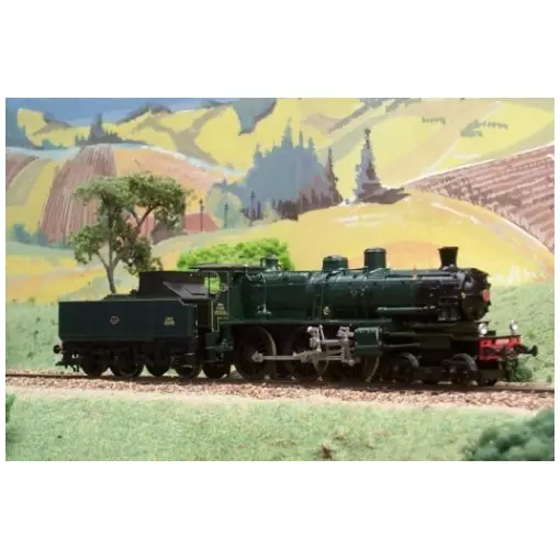 [Kit] Locomotive à Vapeur 2-230D 3.500 AMF87 E123 - HO 1/87 - SNCF/NORD