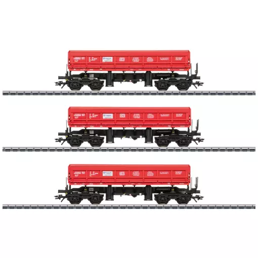 Set de wagons à benne basculante Fas - Märklin 48458 - HO 1/87 - DB - EP VI - 3R